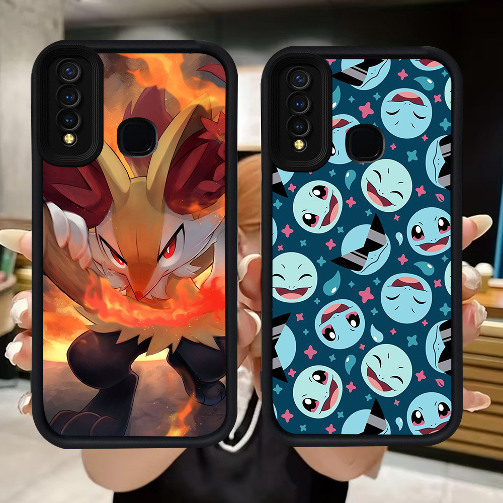 Q74 Pokemon soft Casing สําหรับ VIVO Y30 Y50 Y19 V9 Y95 Y93 Y12 Y91 Y30i Y15 Y17 Z1 Pro Y91C