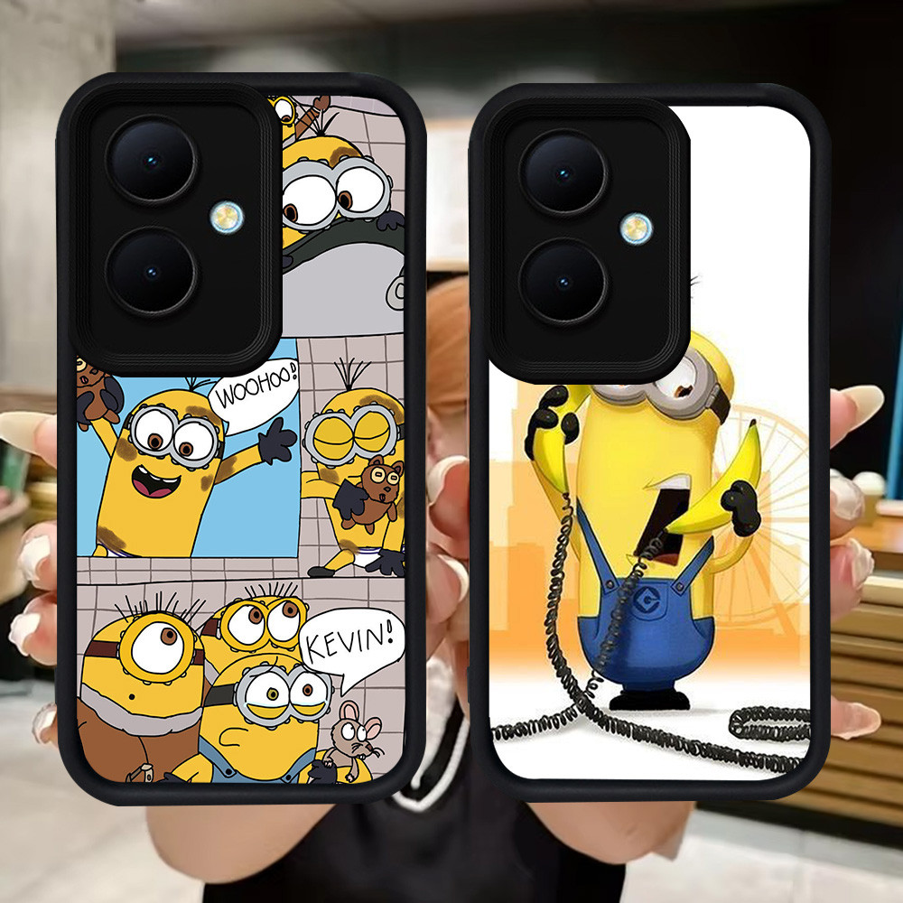 Q22 Minion soft Casing สําหรับ OPPO Reno 11 8T 13F 11F 10 Pro 5G