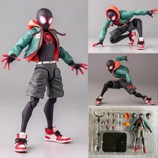 Marvel Shf Spider-man Parallel Universe 2 Miles Pvc Action ขายส่ง/dropshipping รูปรุ่น