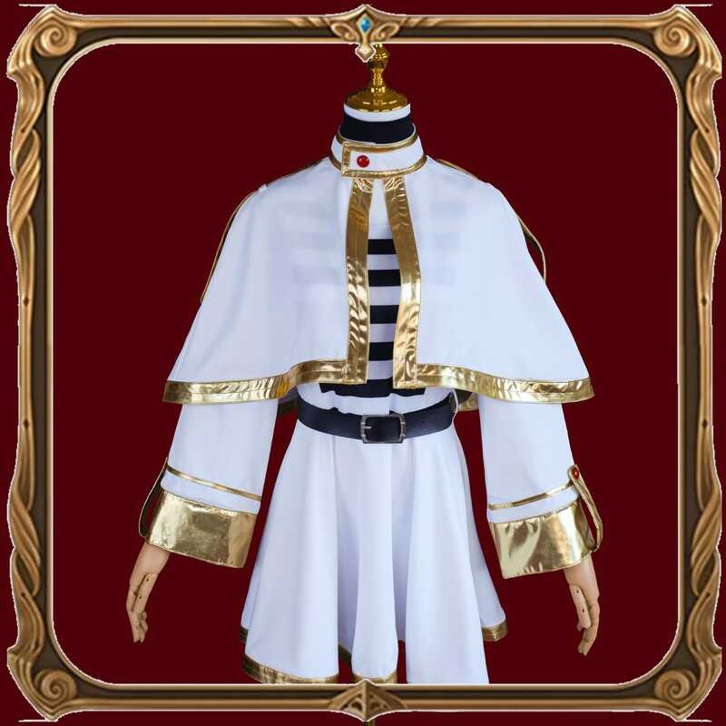 【Coser 77】葬送のフリーレン Custome Frieren At The Funeral Cos Frieren Clothing Himmel Cosplay Fern ชุด เสื้