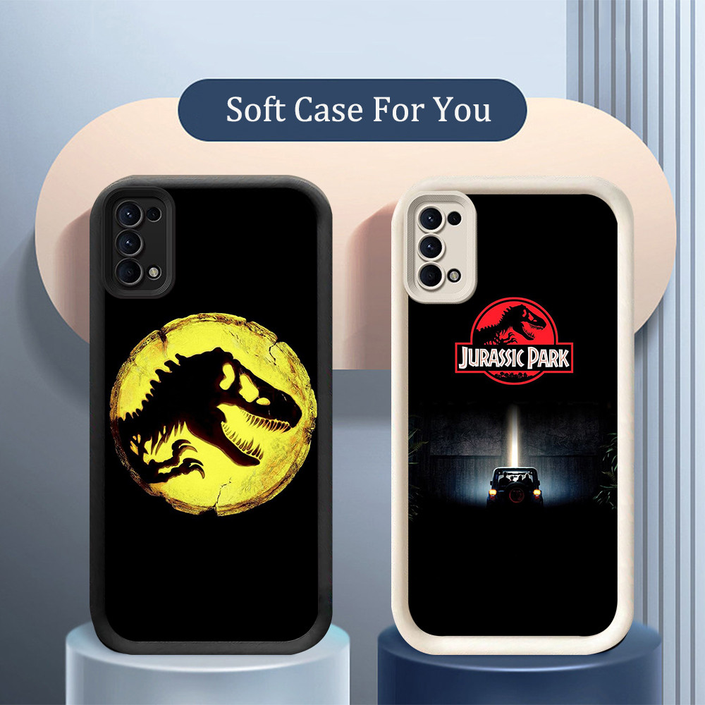 NB-32 J-Jurassic Park เคสกันกระแทกสําหรับ OPPO Reno 4 5 6 ค้นหา X3 Lite Realme C65 Narzo N53 N63