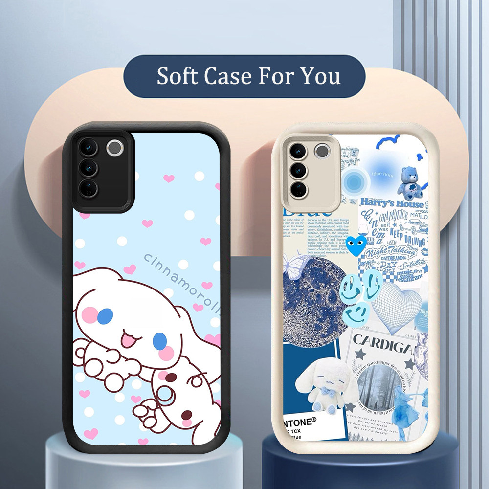 NB-14 Cinnamorol เคสกันกระแทกสําหรับ VIVO V27E V27 V29 V29E Y200e Y100 Pro