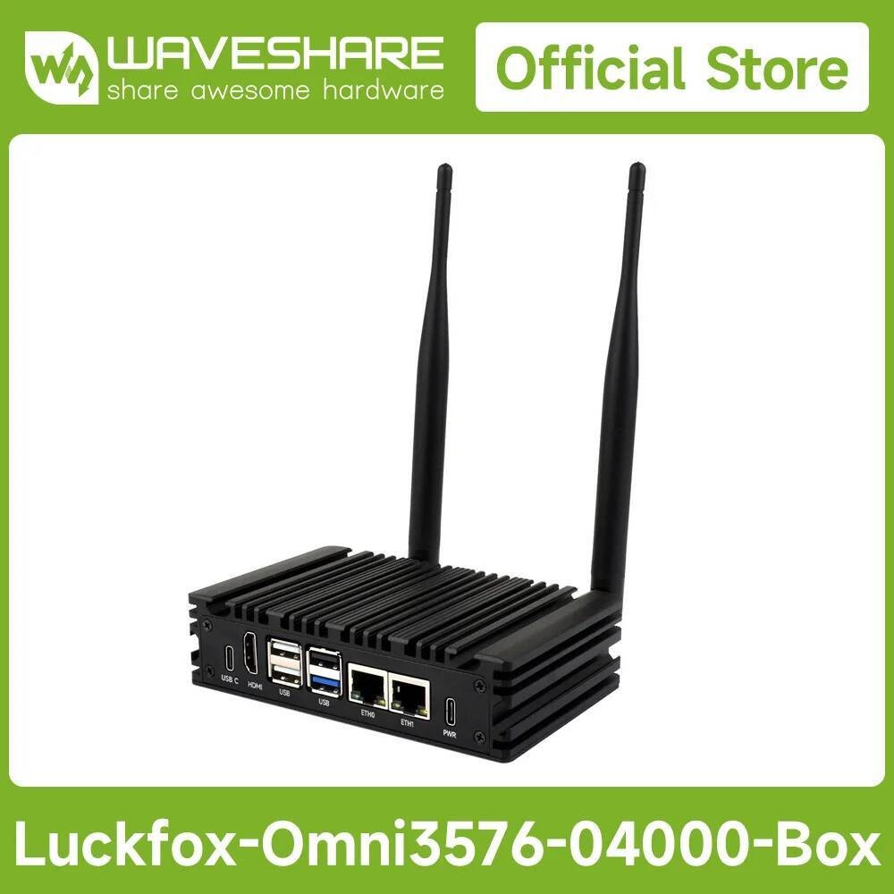 Waveshare Luckfox Core3576 บอร์ดพัฒนาคอมพิวเตอร์ Edge, Rockchip RK3576 Octa-Core 2.2GHz, 6 TOPS Comp