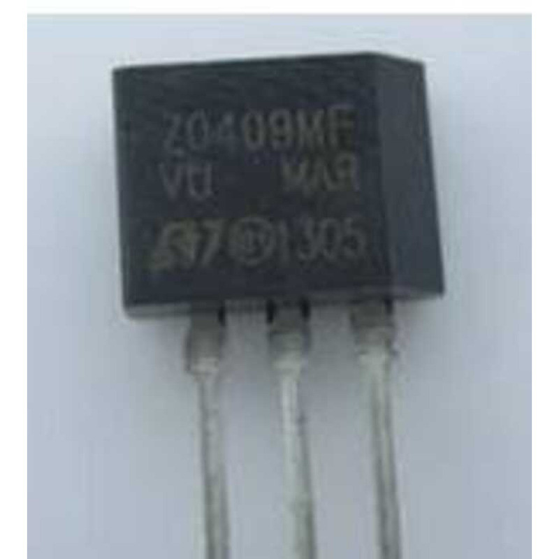 ZO409MF Z0409MF In-Line 3-Pin Triode Integrated Block 600V/4A/0.2W หลอดซิลิโคนควบคุมสองทาง