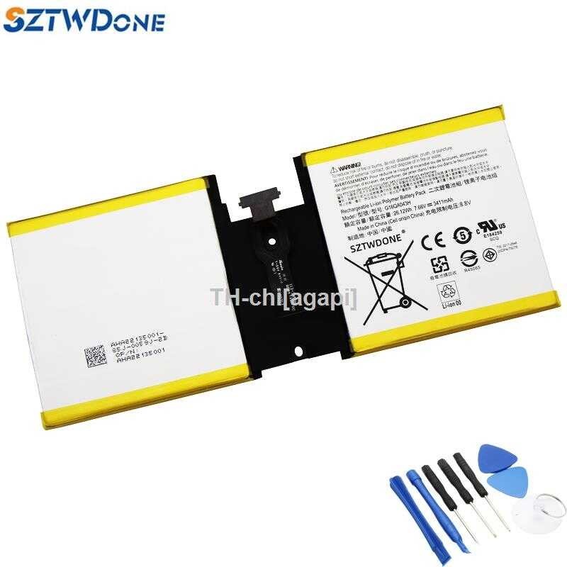 ❤ SZTWDONE G16qa043h Tablet Battery For Microsoft Surface GO 1824 7.66V 26.12Wh 3411Mah สต็อกสำ