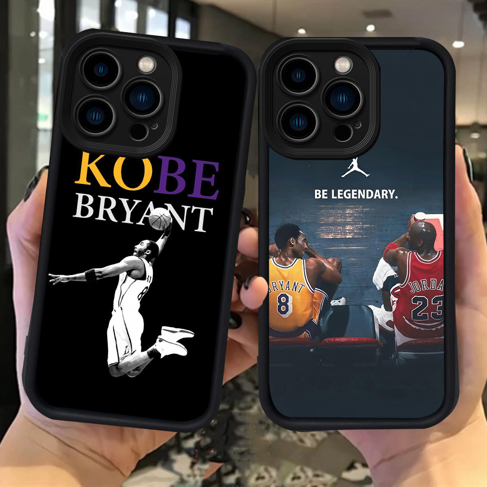 H56 เคส Lakers Kobe สําหรับ iPhone 11 8 7 14 12 13 Pro Max Plus