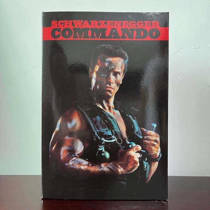 หุ่น NECA Terminator ใหม่หุ่น Schwarzenegger คอมมานโด T-800 อาร์โนลด์