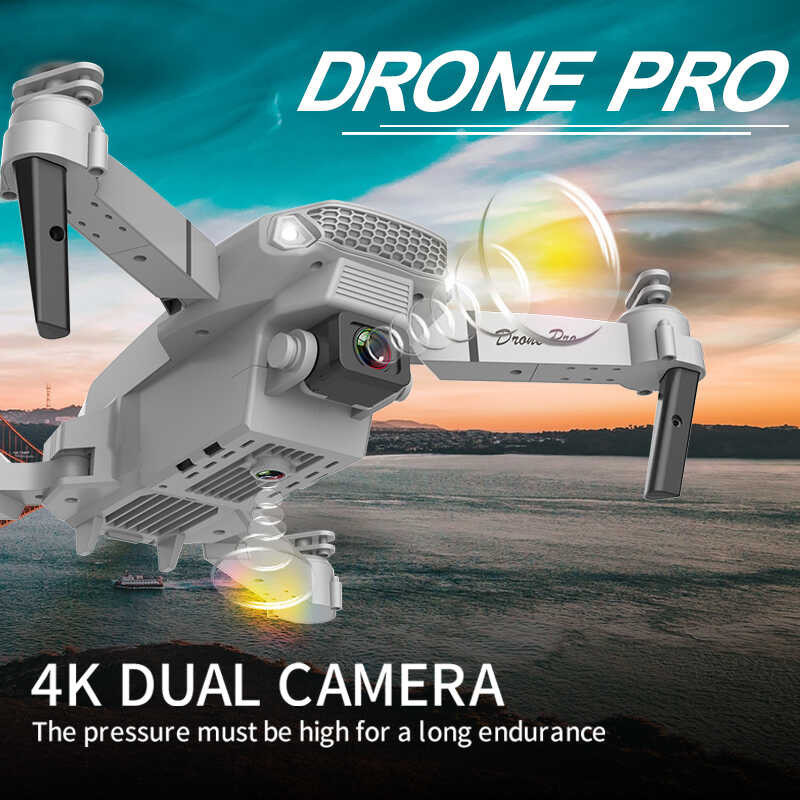 ➧ E88pro Drone 4K มืออาชีพที่มีกล้อง มุมกว้างกล้อง HD พับม