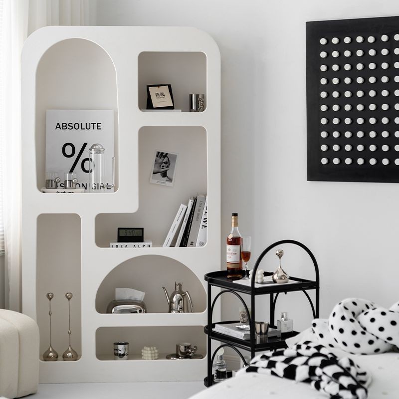 🔥ของแท้🔥 Nordic Storage Cabinet Display Cabinet Living Room Decorative Cabinet Display Cabinet Wh