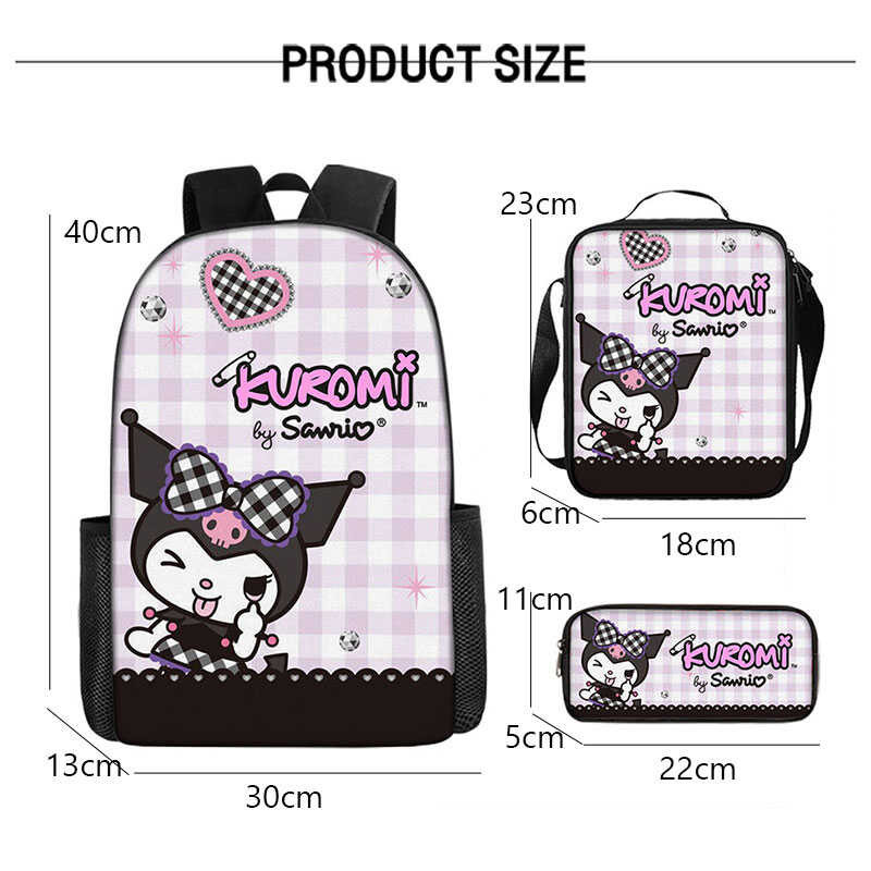 YADOU กระเป๋านักเรียน Sanrio Kuromi