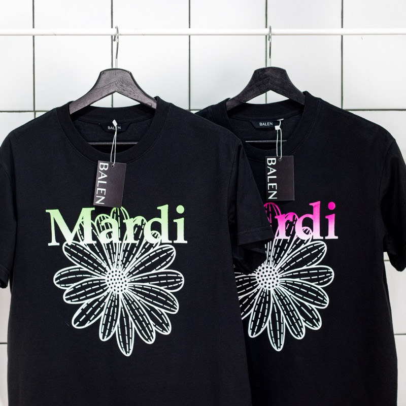 ♞,♘เสื้อยืดคอตตอน Extra soft ทรงฟรีไซส์ สกรีน Mardi สุดฮิท งานเกา ปังมาก สาวๆต้องมี แมชคู่กางเกงตาม