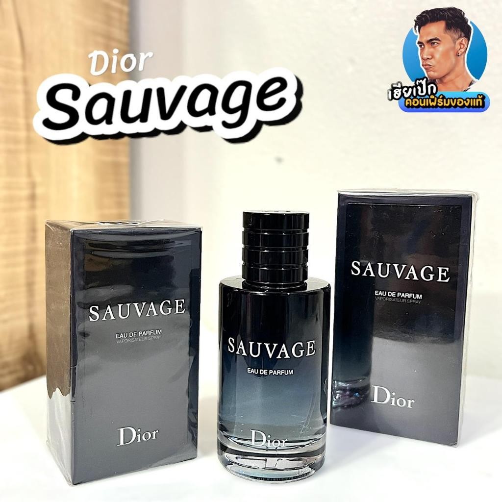 ♞DIOR Sauvage Eau De Parfums 60ml., 100ml. น้ำหอม น้ำหอมผู้ชาย Men Perfume