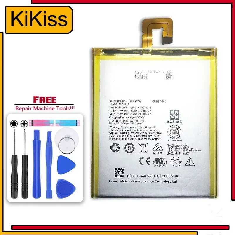 L13D1P31 3550mAh แบตเตอรี่แท็บเล็ต Lenovo A3500 S5000 S5000-H ฉลาก 3 7 TB3 710i 710F ฉลาก 2 A7 A7-30