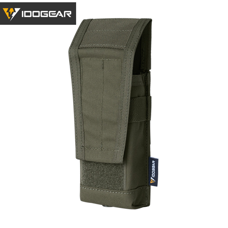 Idogear Tactic นิตยสารเดี่ยวกระเป๋า 5.56 แผง CP สไตล์ MOLLE เปิดด้านบนน้ําหนักเบาสําหรับ FCSK3.0 JPC2.0 ผู้ถือนิตยสาร 35108