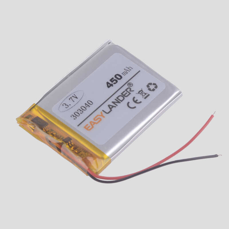 303040 Cd0 033040 283040 3.7V 450Mah