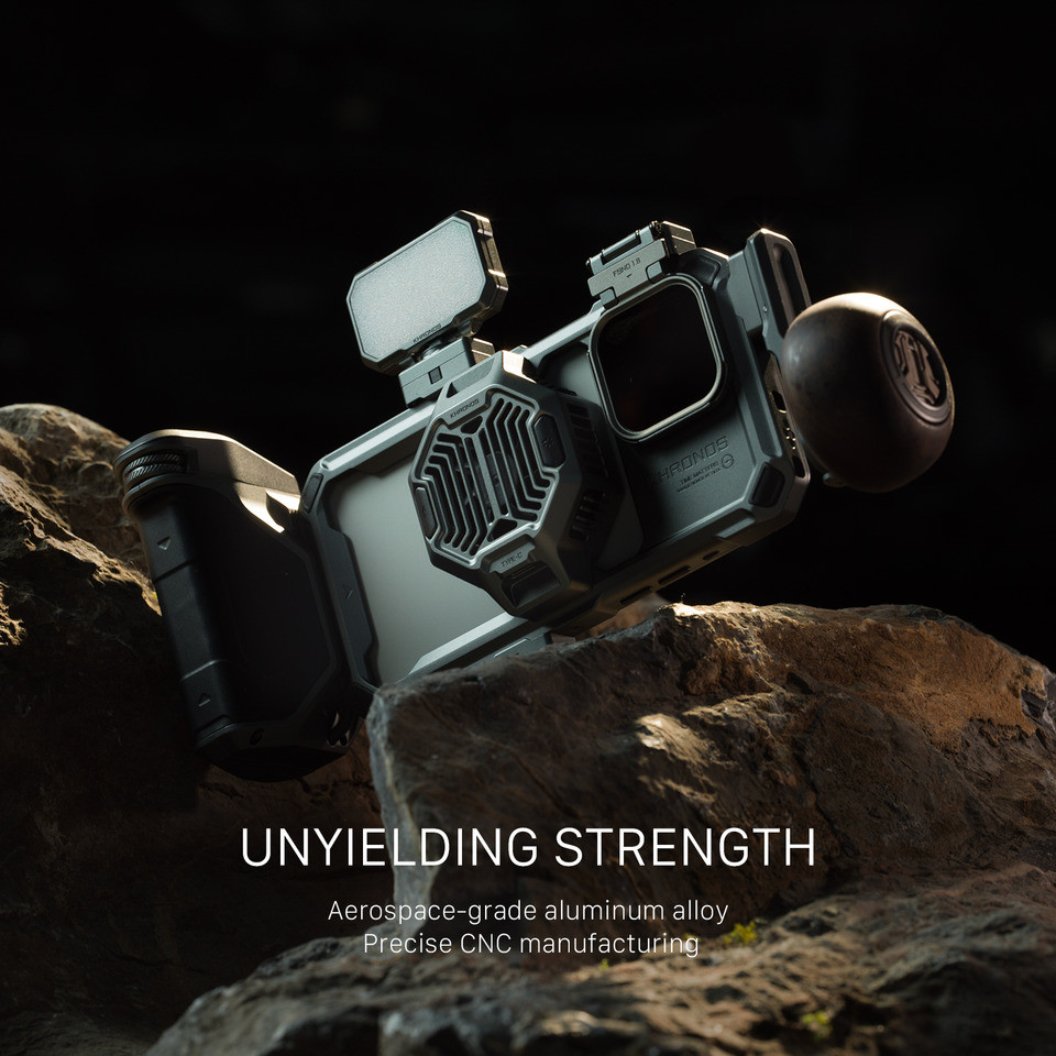 TILTA Khronos CAGE iPhone 15 Pro / Pro Max Kit กรง iPhone ระบบนิเวศสําหรับ iPhone Quick Release Live