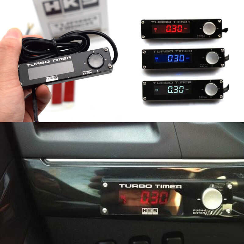 々 Racing Car H Black Turbo Timer Type 0 Digital Led Display LED 41001-Ak009