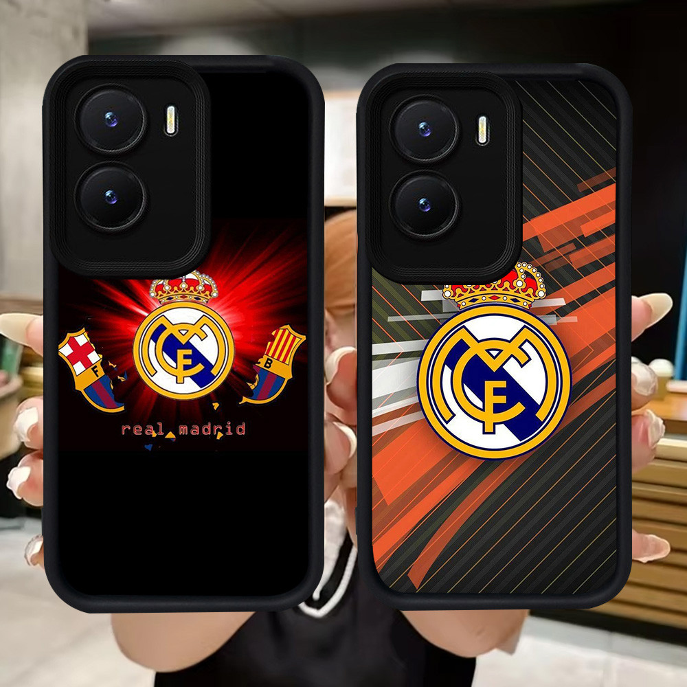 Q84 จริง M-Madrid นุ่มสําหรับ VIVO Y35 IQOO Z9X Y01 Y55 Y75 Y56 Y15a Y16 Z9 Y15s Y22s Y22 13 Z10 T4