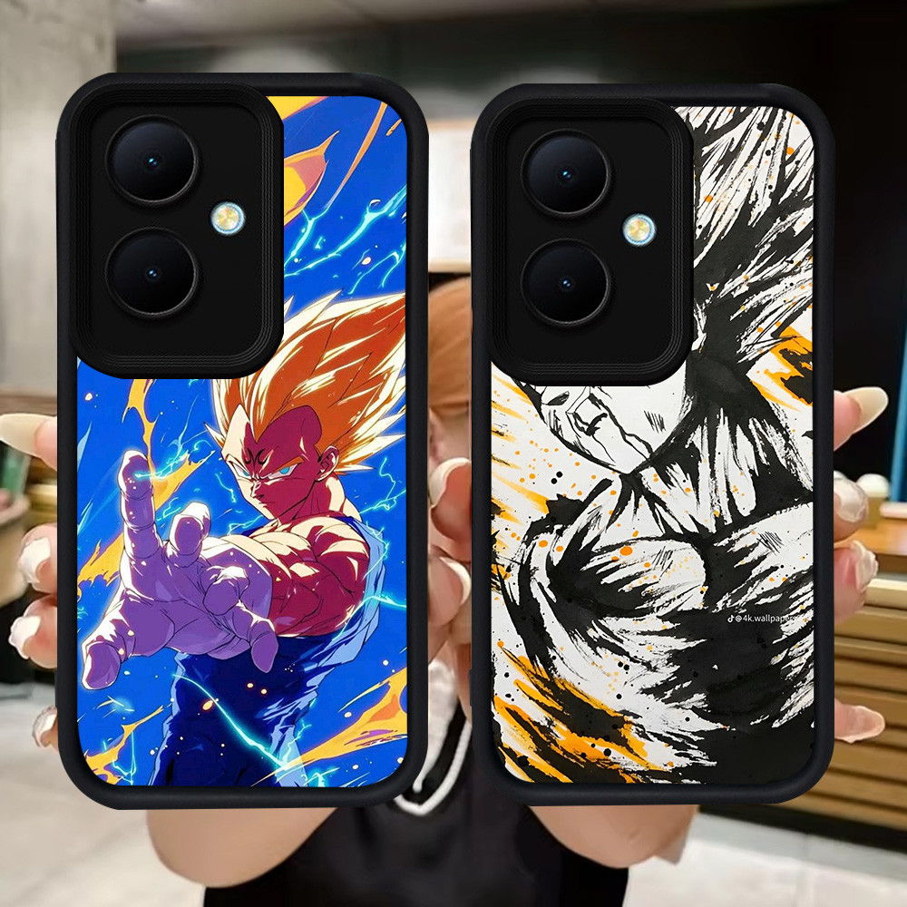 Q66 Dragon Ball Vegeta soft Casing สําหรับ OPPO Reno 11 8T 13F 11F 10 Pro 5G