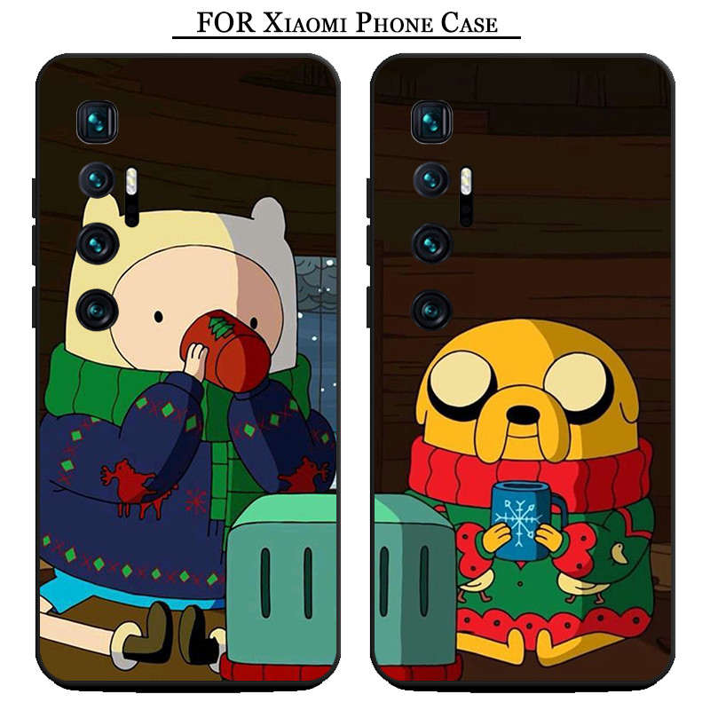 OY3 Adventure Time Friend Redmi K20 K30 Pro Zoom 9 Prime 9C NFC 8 8A 9A 9T 10A A3X A3 4G Soft Case