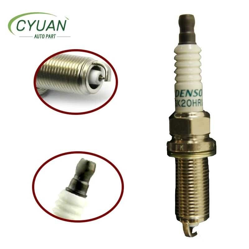 4ชิ้นหัวเทียน S/4/6ชิ้นหัวเทียนอิริเดียม90919-01191 Sk20hr11สำห