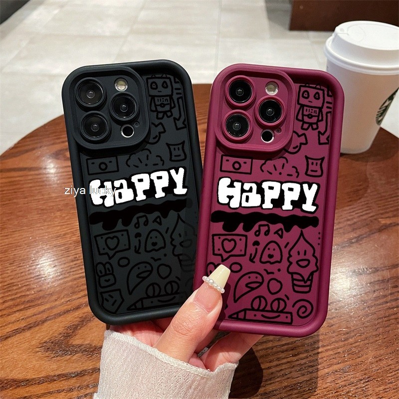 ที่ไม่ซ้ํากัน Graffiti สีสันภาษาอังกฤษเหมาะสําหรับ Infinix CK6 CK6n CK7n KI5q Vitality Case ที่ไม่ซ้
