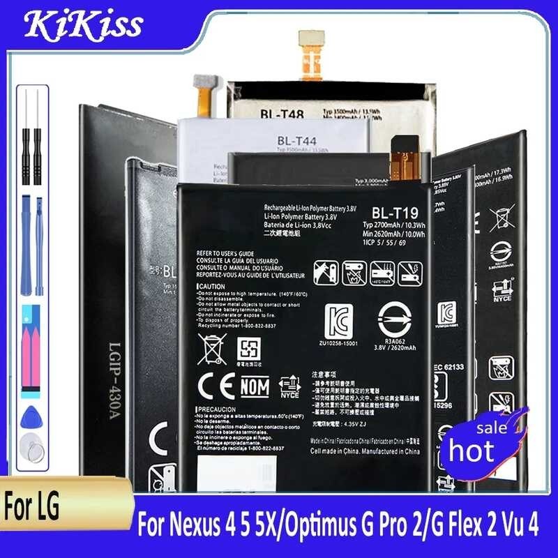 BL-47TH BL-48TH แบตเตอรี่สำหรับ LG Flex G Pro 1 2 สำหรับ Nexus 5 X / Vu 4 Vu4 H950 LS996 H955 US995