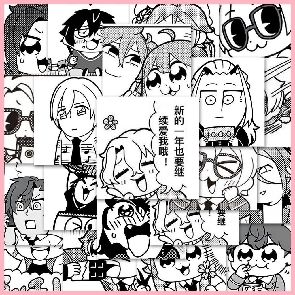 [GUYN] สติ๊กเกอร์ Ensemble Stars (54 แผ่น) Trickstar ขายร้อน es Idol Dream Festival Ogawa Avatar สติ