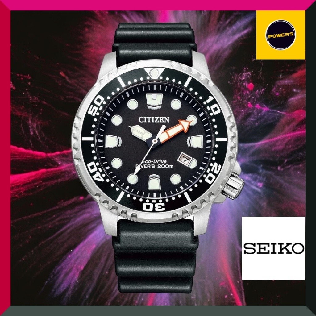 [ Citizen ] นาฬิกาข ้ อมือ Citizen Promaster Promaster Eco-Drive Marine Series 200M Diver Bn0156-05