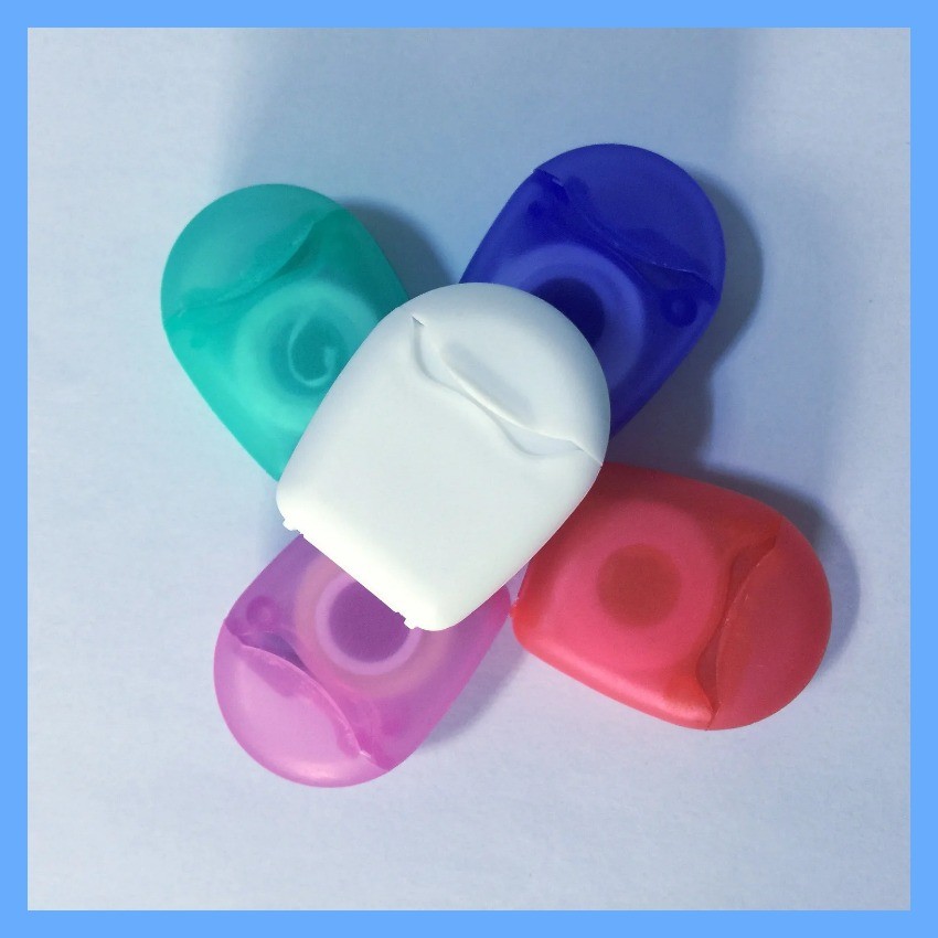 tk Portable 15m Dental Flosser Oral Care Essential Floss Dental Floss With Case Dental Hygiene Usef