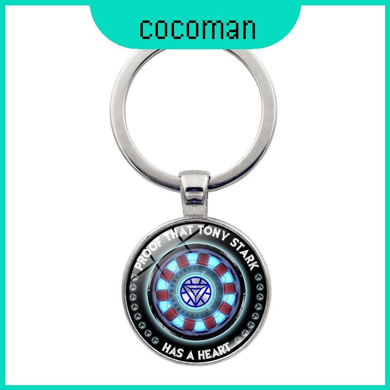 ของสะสม Marvel Superhero Iron Man Arc Reactor Time Stone พวงกุญแจ Limited Edition