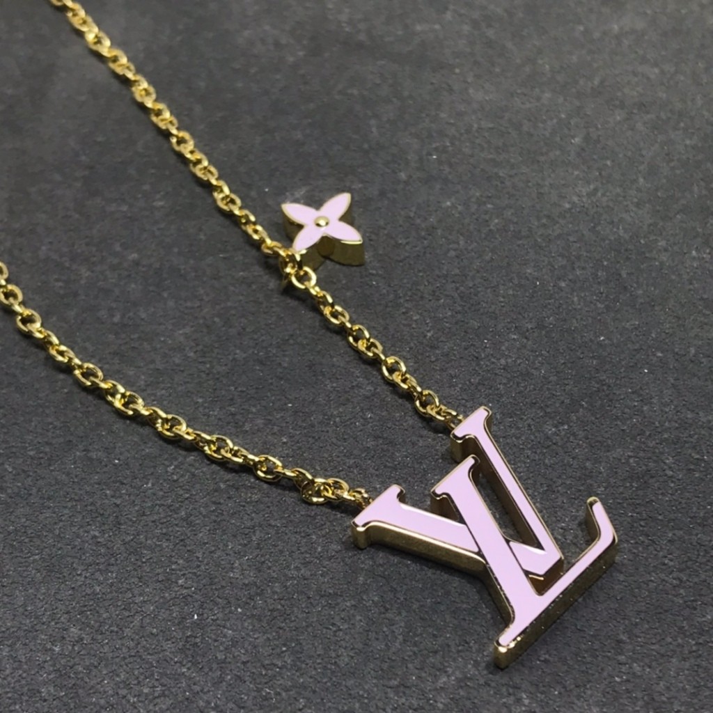 LOUIS VUITTON LV Necklace New Pink Letter Necklace Number: BZ2136306