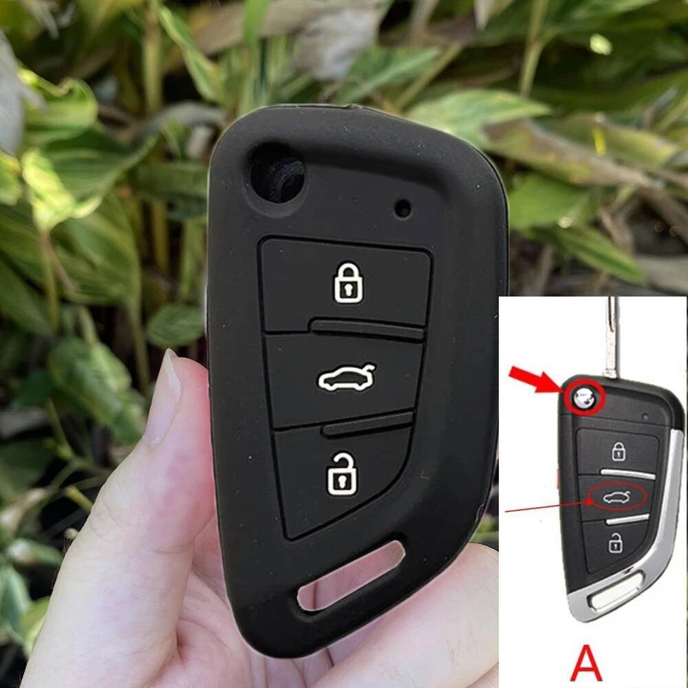 Universal ยางซิลิโคน Key สําหรับ Xhorse MINI VVDI โปรแกรมเมอร์ 3-Button VVDI2 สายรีโมทคอนโทรล