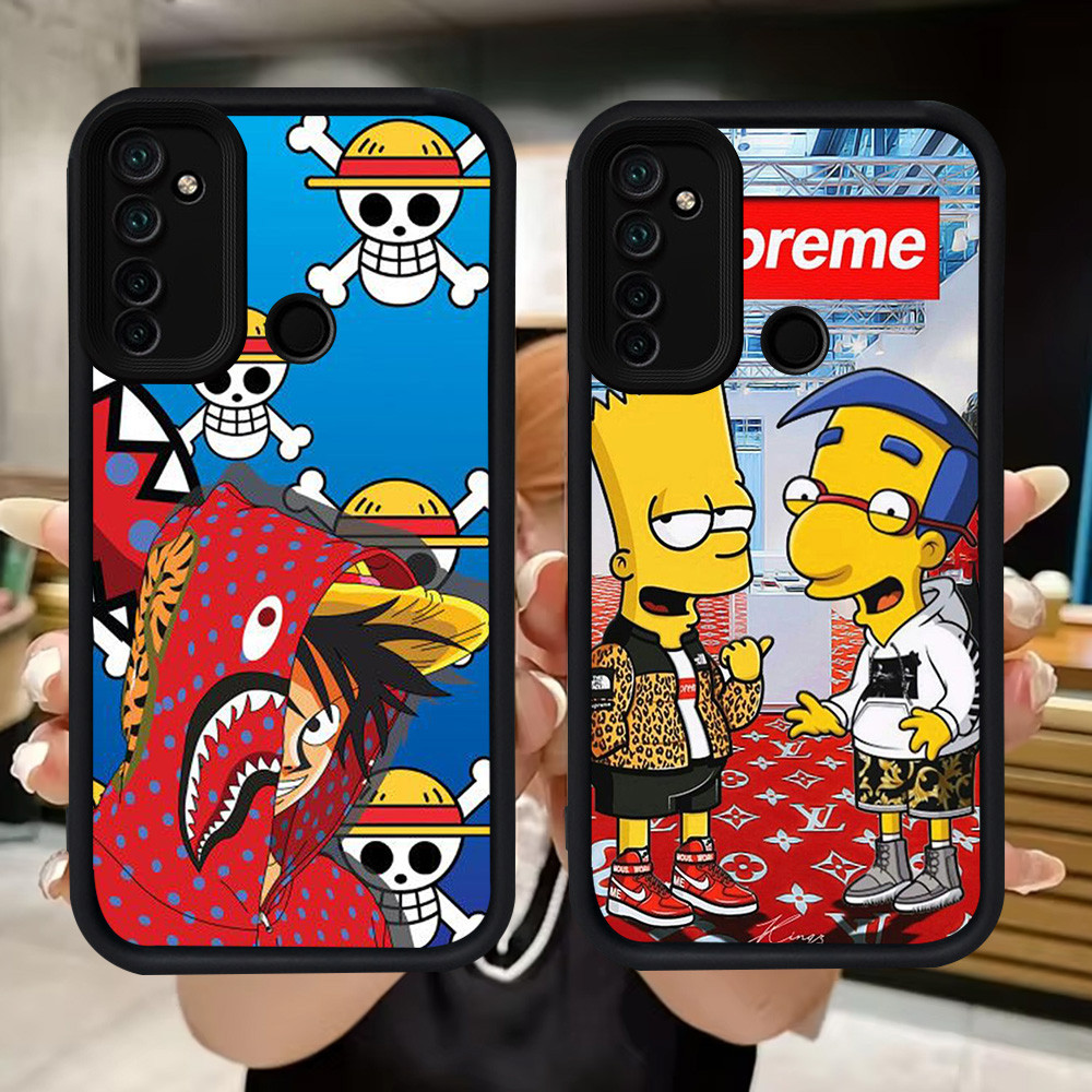 Q18 Spr-eme นุ่มสําหรับ Realme C2 Narzo 10A C17 7i C75 10 5i 9i 6i 20A 5 5s C2s 14X 14T C71 C73