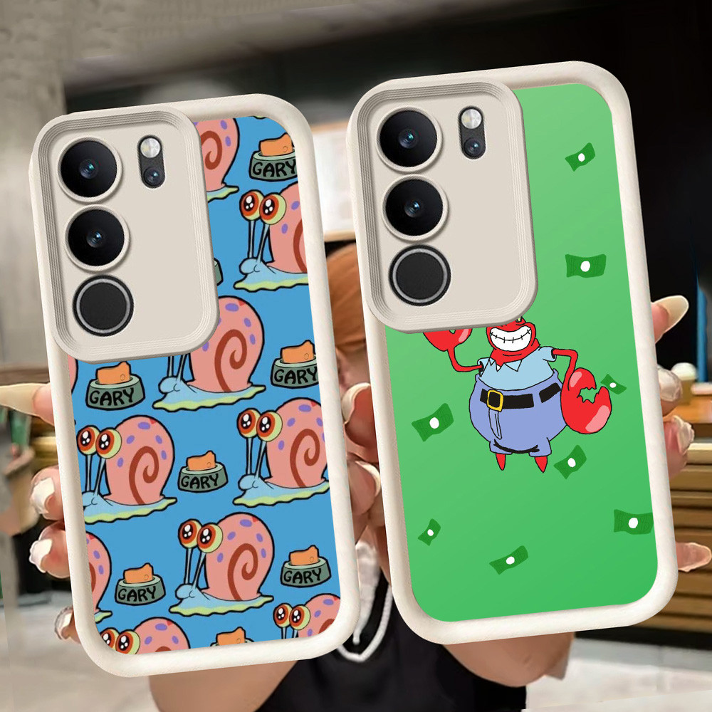 ปลอกอ่อนสําหรับ VIVO Y29 Y81s Y200e V29E V27E V27 Y300 Y100 Y19S Y81 V29 V40 Lite Pro 5G สีขาว Q67 S