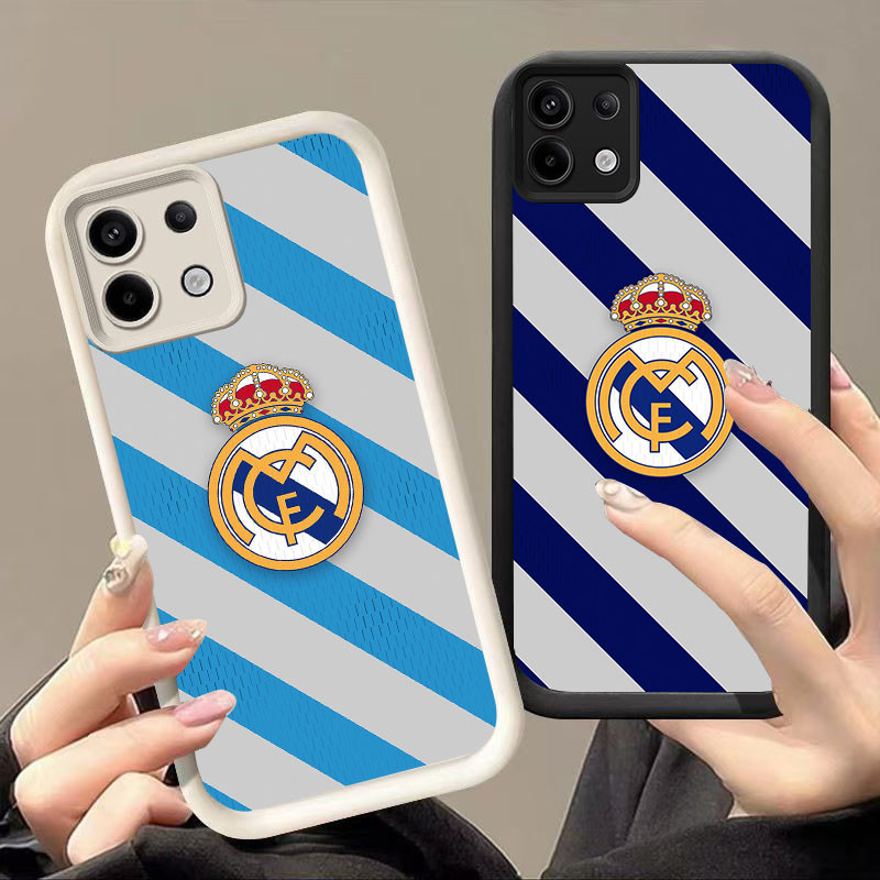 YZ-162 real Madrid ปลอกกันกระแทกสําหรับ Infinix Tecno ITEL สมาร์ท POP Spark Pova GT GO A80 P65 9 6 7