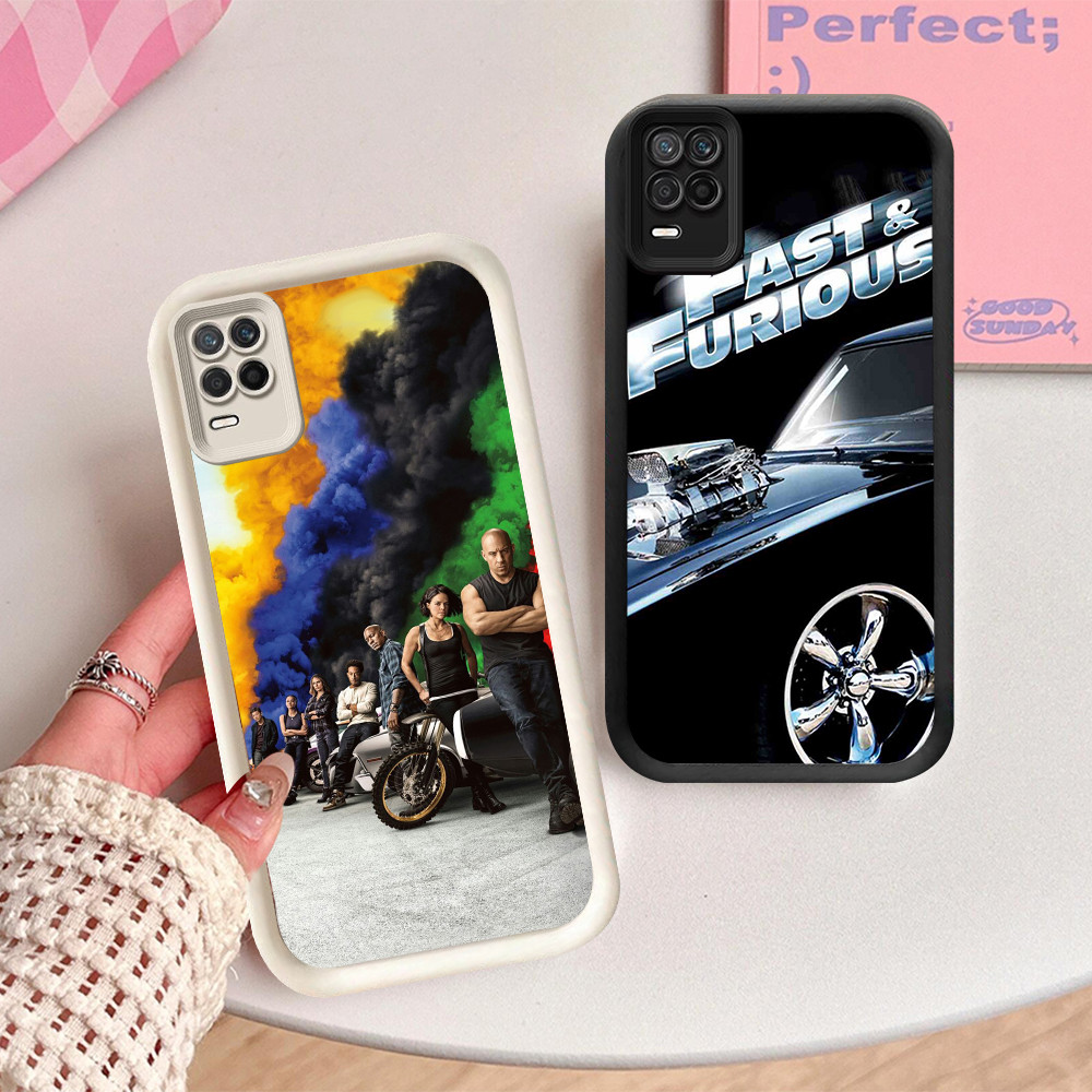 NA-30 Fast and Furious 7 ปลอกกันกระแทกสําหรับ OPPO A54 Realme 8 8S Q3 V13 Narzo 30 Pro