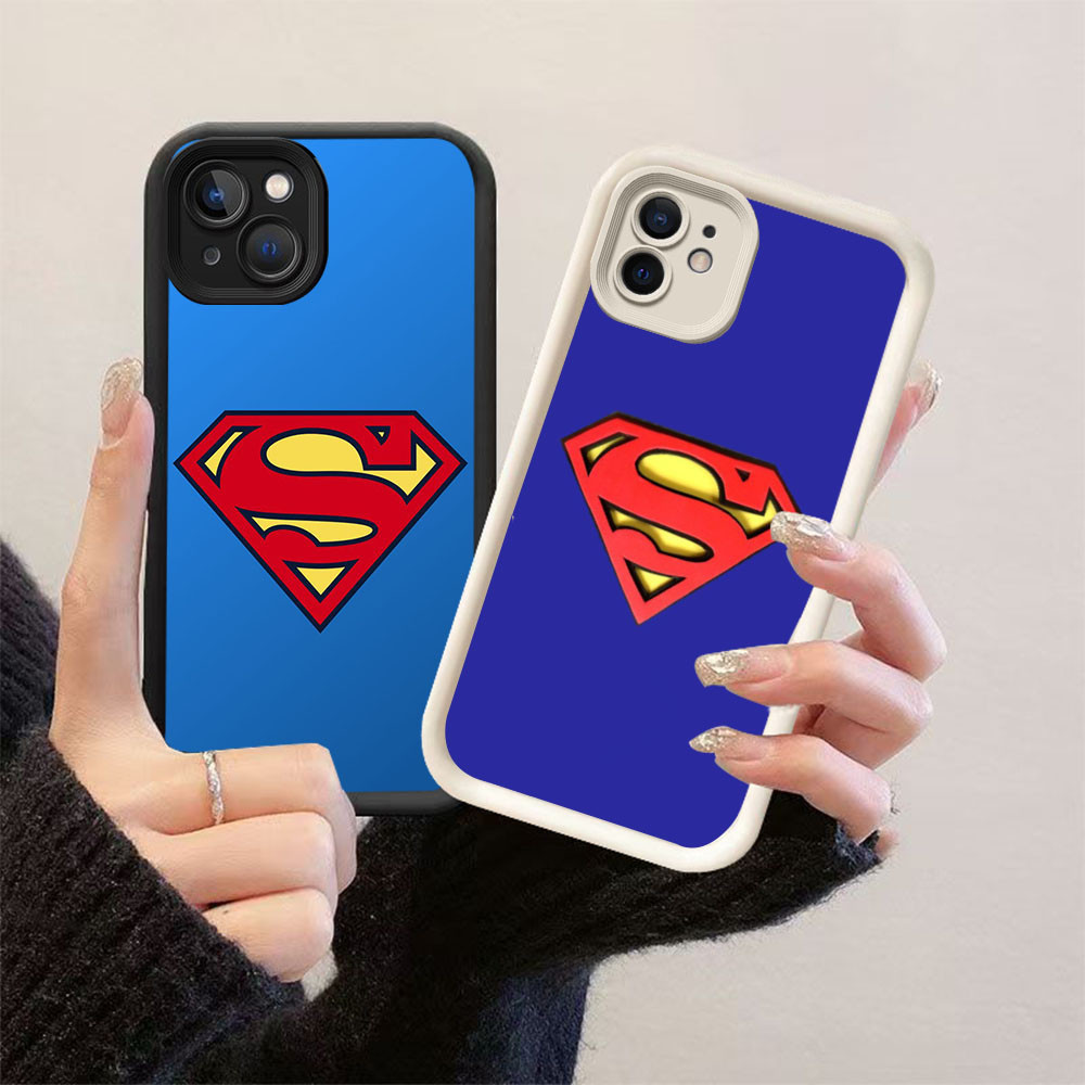 YZ-93Superman Cool Casing สําหรับ iPhone 11 13 Mini 12 Pro Max