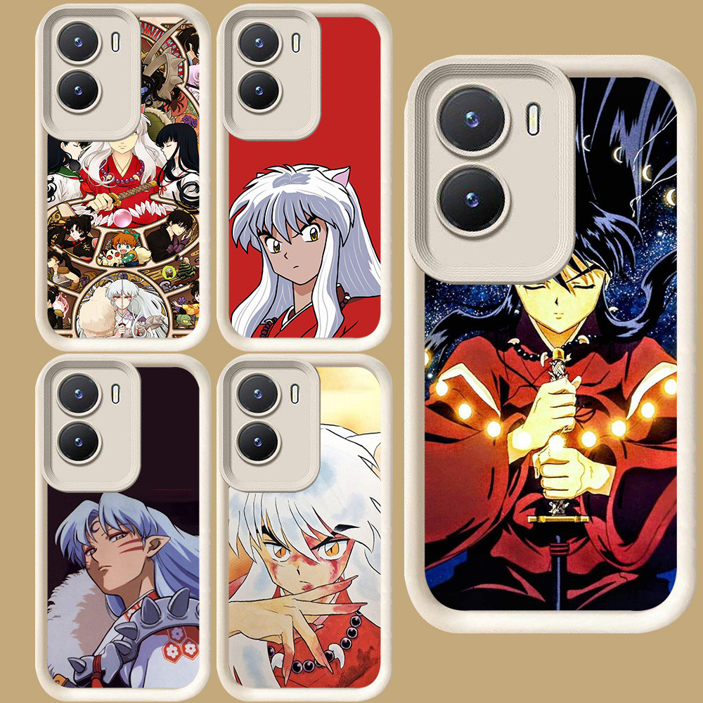 R63 InuYasha สําหรับ VIVO Y15a Y35 IQOO 13 Z10 Z9 Y75 Y01 Y22s Y55 Z9X Y56 Y15s Y22 Y16 T4 5G สีขาว