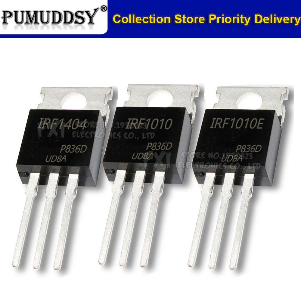 10PCS IRF3205PBF IRF3205 TO-220 TO220 IRF1010E IRF1404 IRF1405 IRF1407 IRF2804 IRF2807 IRF3205 IRF37