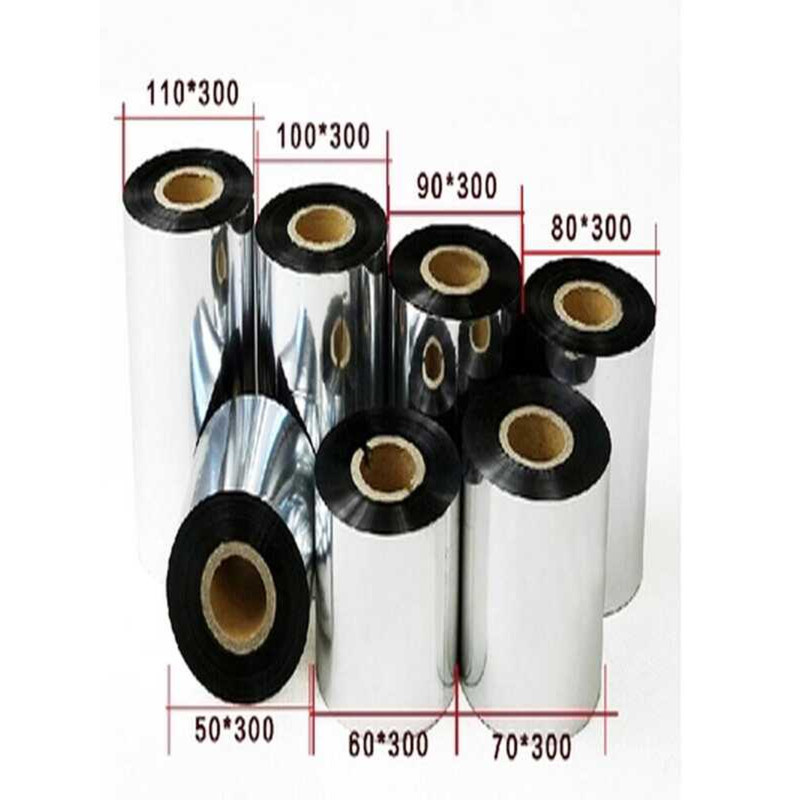 ข้อเสนอพิเศษ RT700 ริบบิ้นฐานขี้ผึ้ง 110x300 ริบบิ้นเครื่องพิมพ์บาร์โค้ด TSCTE244 345 เครื่องฉลากหมึ