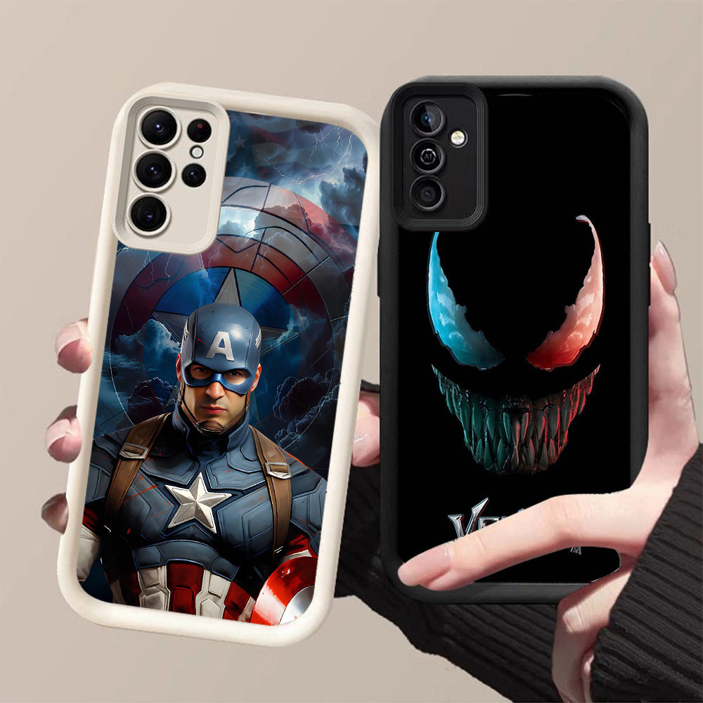 MK-37 Avengers ปลอกซิลิโคนอ่อนนุ่มสําหรับ Samsung A55 A54 M15 S25 S24 S21 FE Ultra