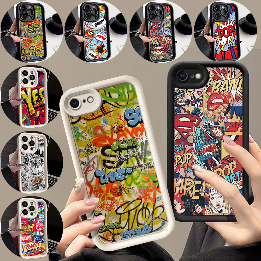 สำหรับ OPPO A55 A57 A77 A77S A57E A57S A74 A95 F19 เคสโทรศัพท์มือถือ ดวงตานางฟ้า กรณ S298 Bubble Alp