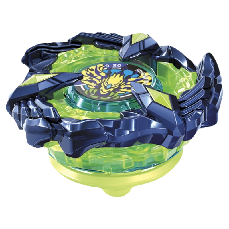 Blast Beyblade Attack Type 9-80 Phoenix Flame Wing Beyblade ชุดดึงไม้บรรทัด Launcher BX23 รุ่นสีฟ้า
