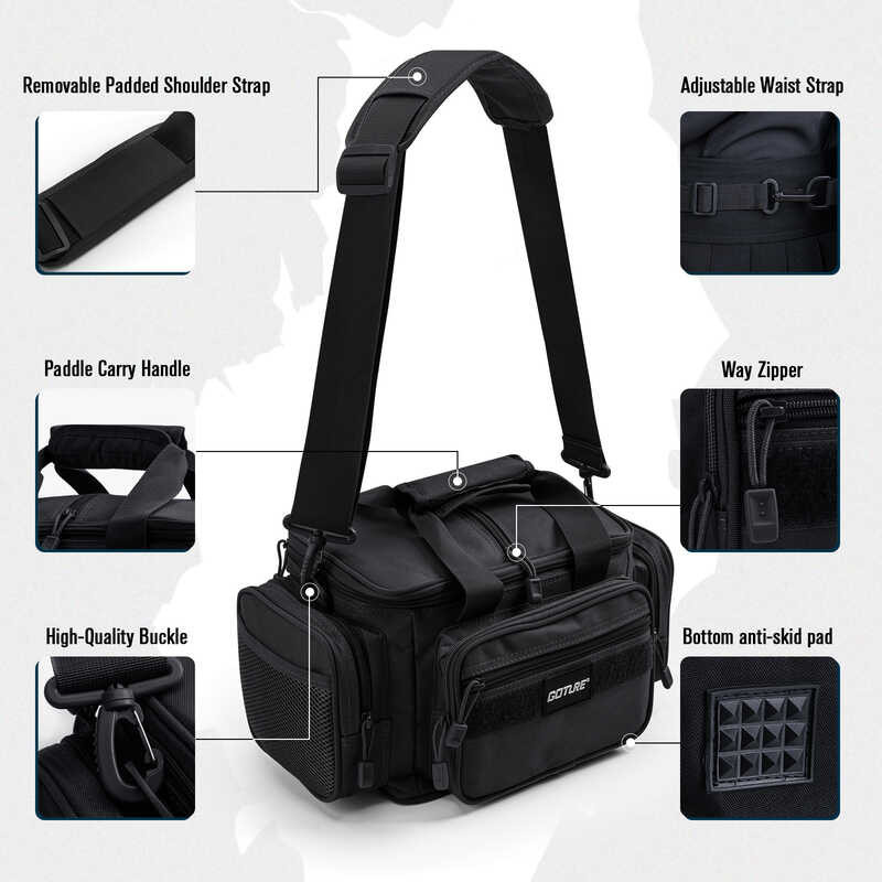 ➧ Goture กลางแจ้งมัลติฟังก์ชั่กันน้ำล่าสัตว์ตกปลาเอ