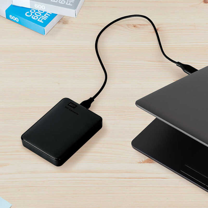 WD Elements ฮาร์ดไดรฟ์ภายนอกแบบพกพา HD 1Tb 2Tb ความจุสูง SATA USB 3