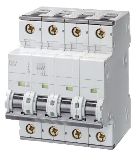 HB 5SY4600-8CC เซอร์กิตเบรกเกอร์ 3P+N D6A สวิตช์อากาศประตูหลัก