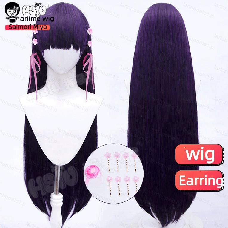 Yyds วิกผมคอสเพลย์ My Happy Marriage Saimori Miyo ทนความร้อน สําหรับผู้หญิง
