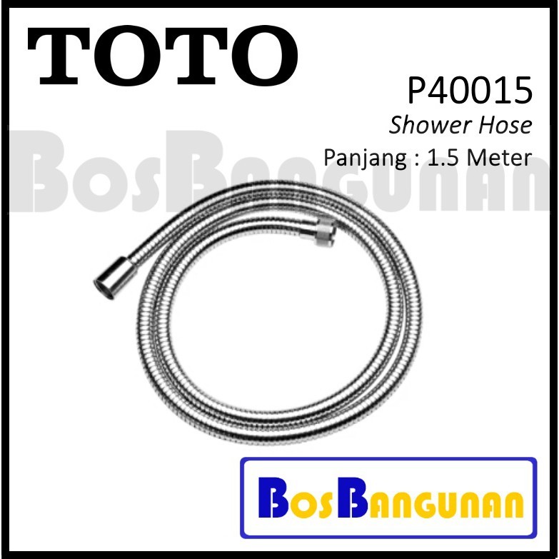 สายฝักบัวโลหะ TOTO P40015 (1.5M)/TOTO สายฝักบัว 1.5 เมตร ยาว ORIGINAL TOTO
