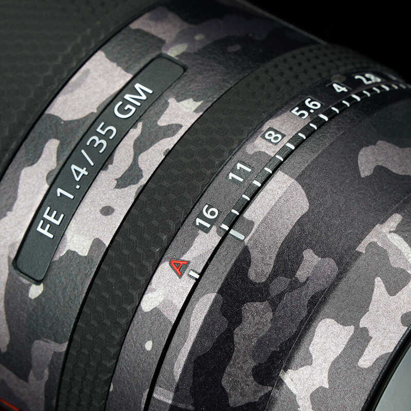 Δ FE 35 มม. F/1.4 GM เลนส์ Premium Decal Skin สำหรับ Sony Fe35 F1.4Gm / 35Gm 1.4